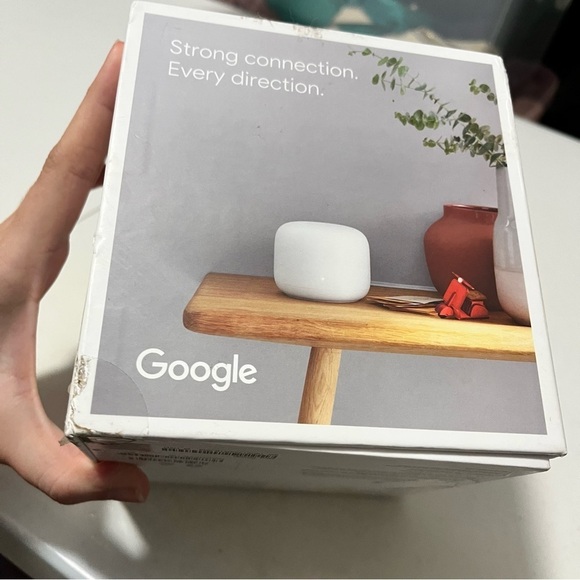 Google Nest WiFi Router Untested Missing Power Cord - Picture 3 of 5